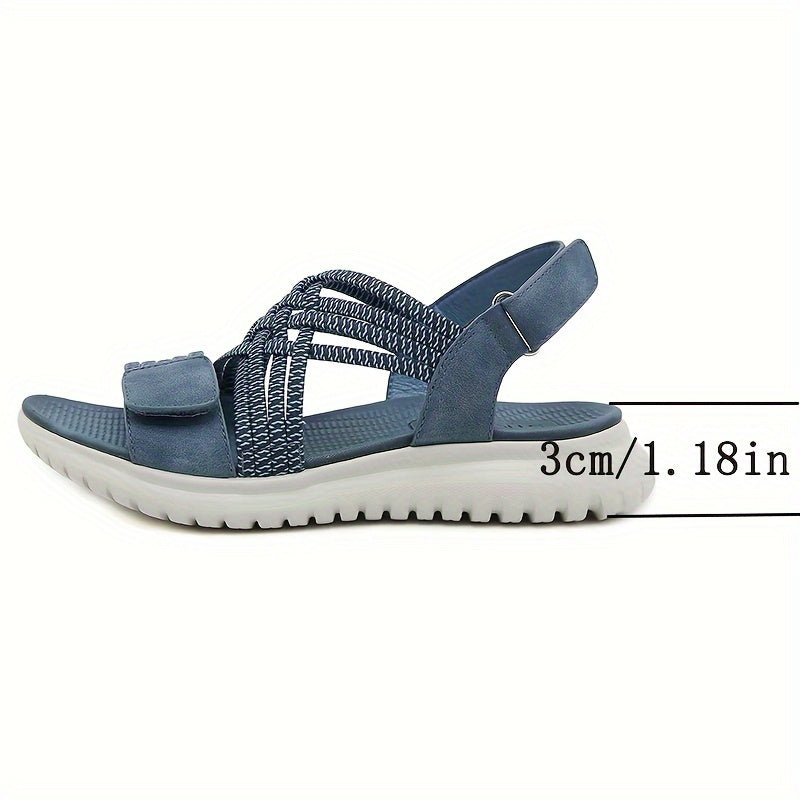 VERONICA Sandalias velcro comfort