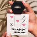Bague Ajustable - Amour Absolu - Tu as gagné mon coeur