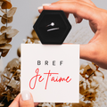Bague Ajustable - Amour Infini - Bref, je t'aime