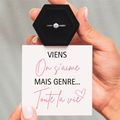 Bague Ajustable - Amour Fusionnel - Viens on s'aime...