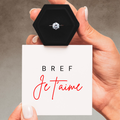 Bague Ajustable - Amour Passionnel - Bref, je t'aime