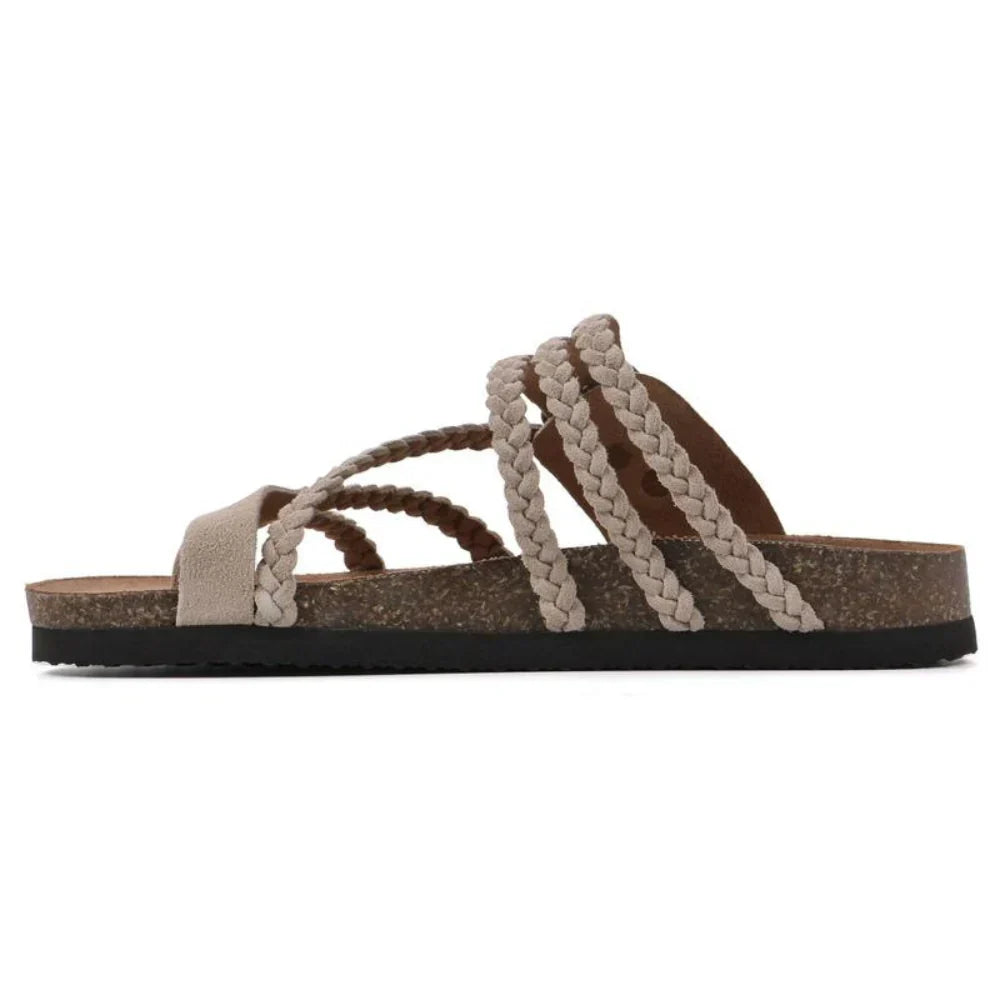 LIDIA Sandalias con trenzado