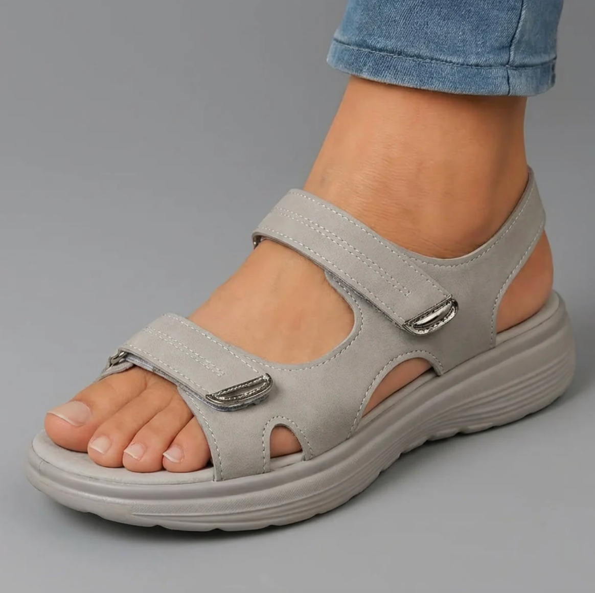 SOL Sandalias velcro antideslizantes