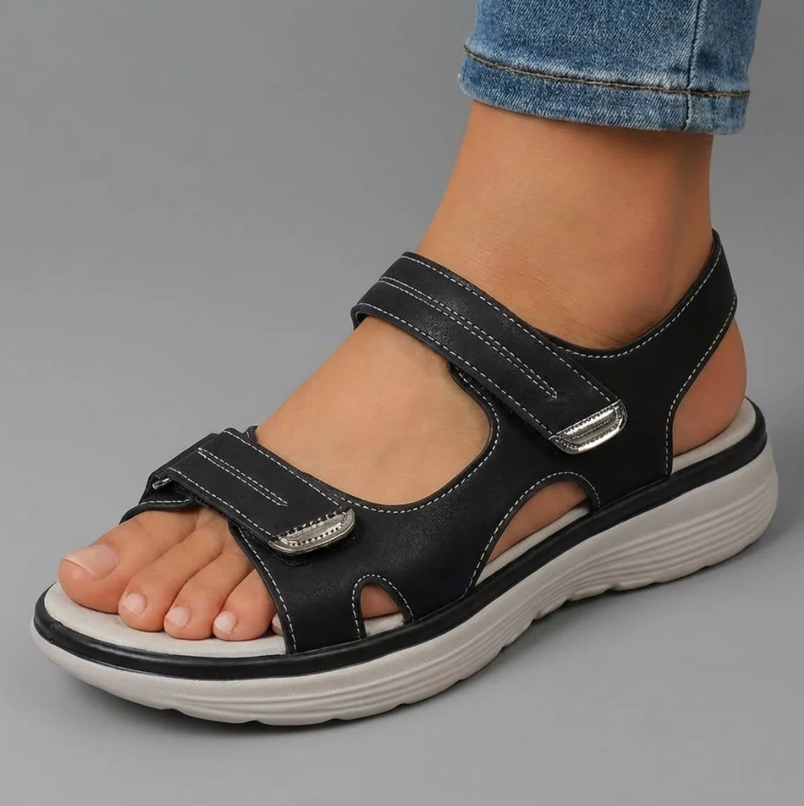 SOL Sandalias velcro antideslizantes
