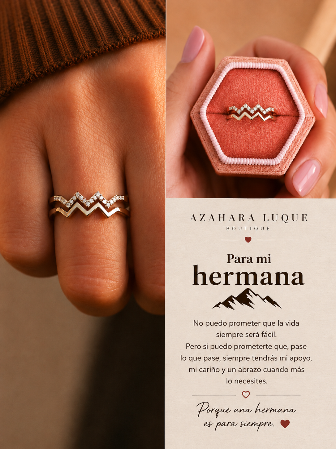 Sentimiento Anillo de Vínculo