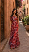 SIENA- Vestido Hombro Asimétrico