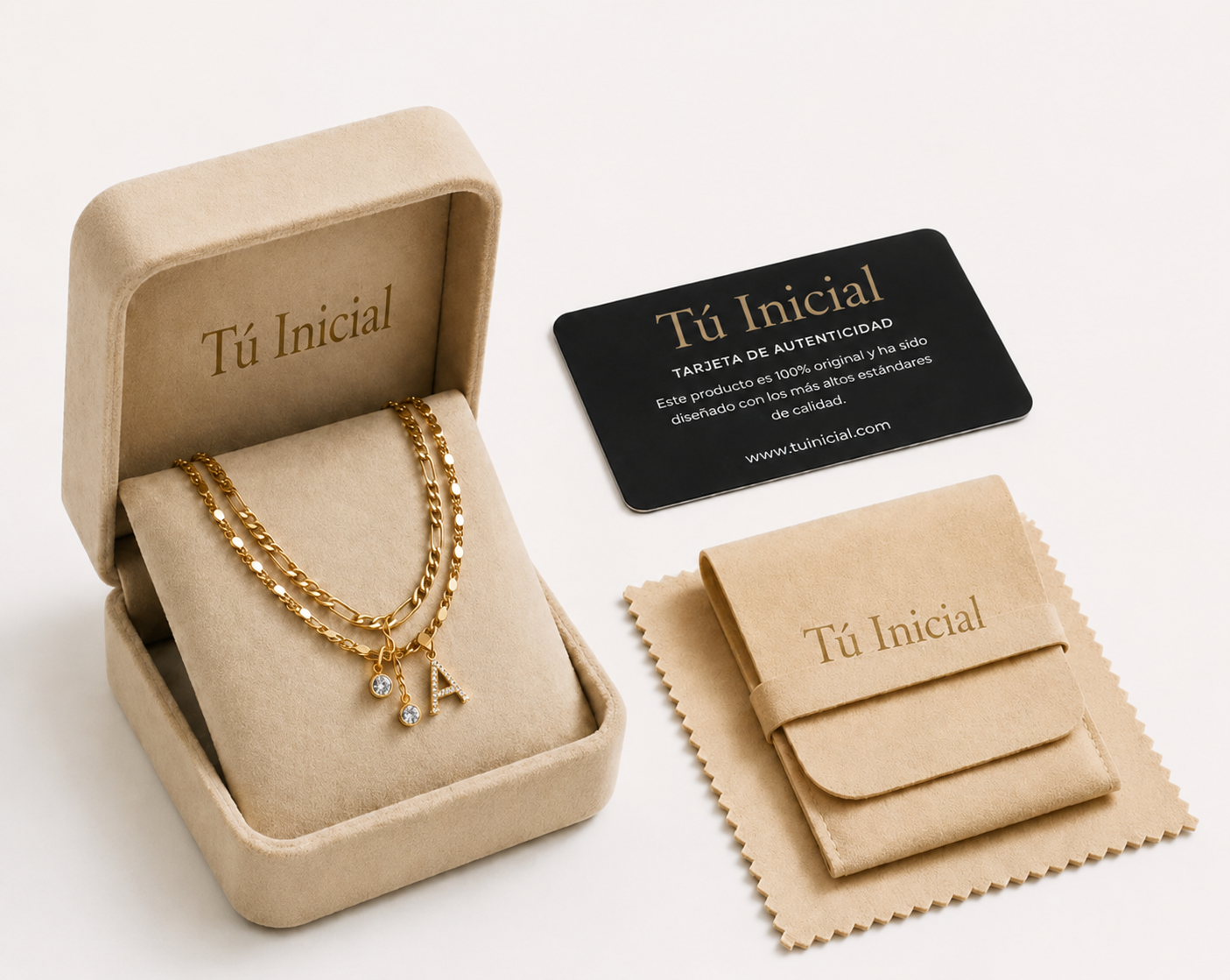 Tobillera Esencia Inicial- Pulsera Tobillera Con Inicial