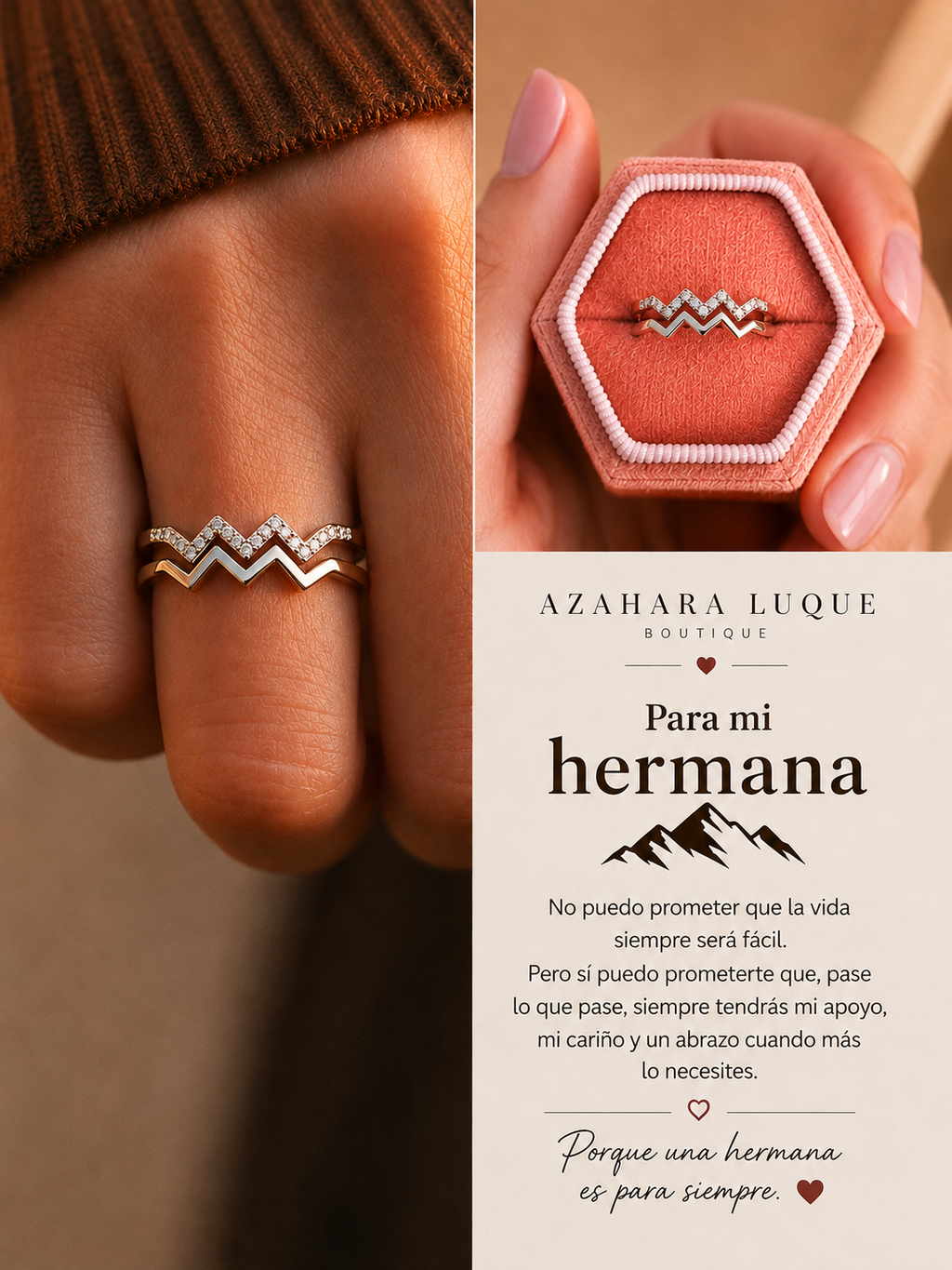 Sentimiento Anillo de Vínculo