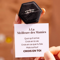 Bague Ajustable - À la meilleure des mamies - Crois en toi
