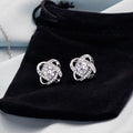 Boucles d'oreilles - Nœud d’Amour