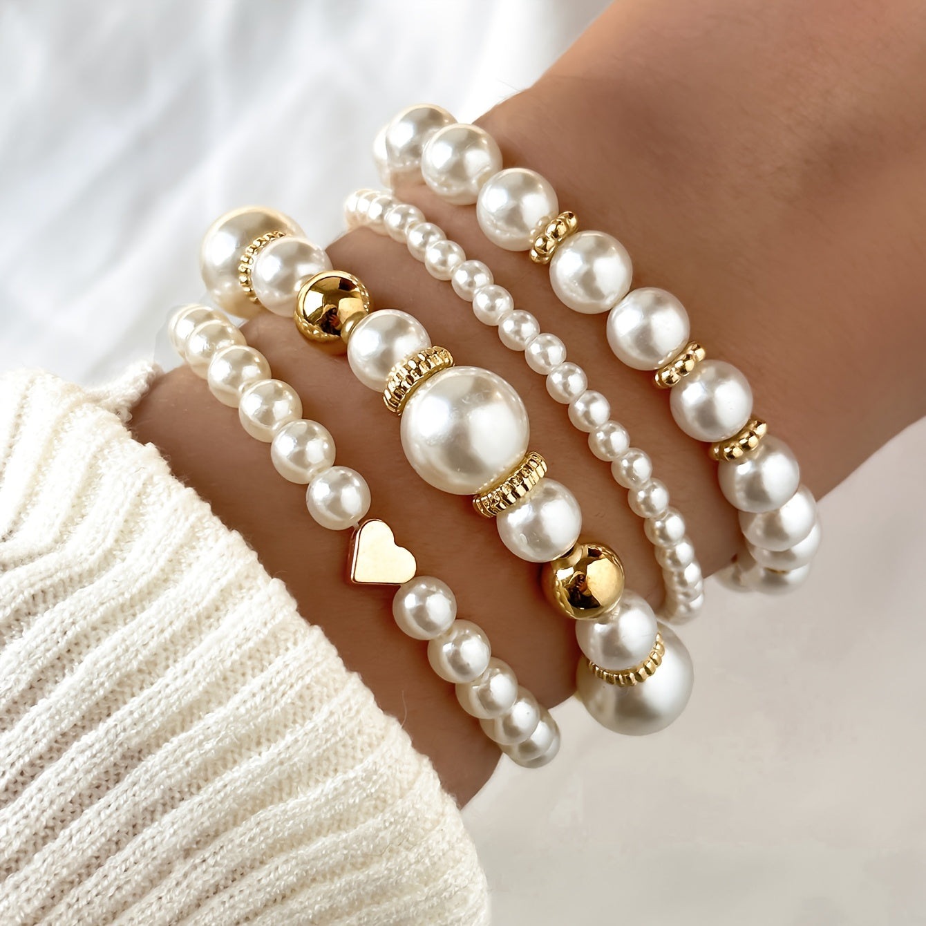 Azahara Luque- Conjunto Elegantes De Pulseras