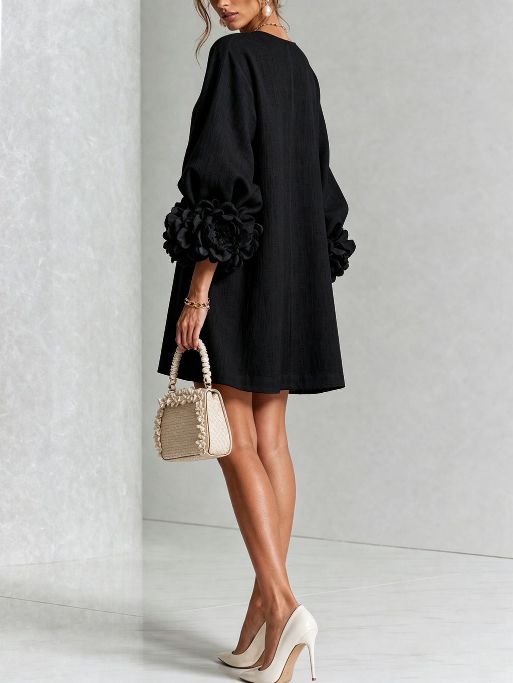 LARA Vestido con botones