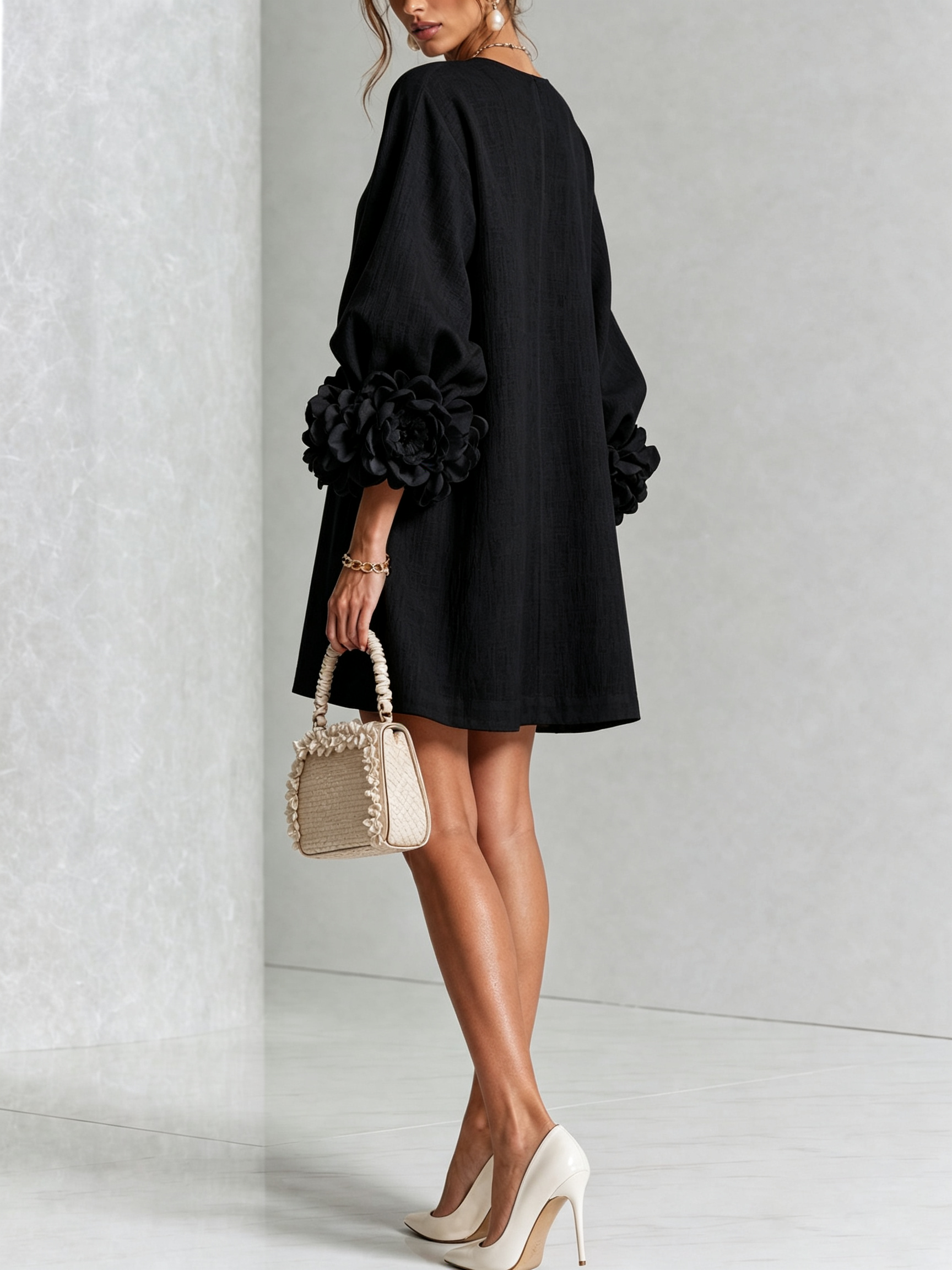 LARA Vestido con botones