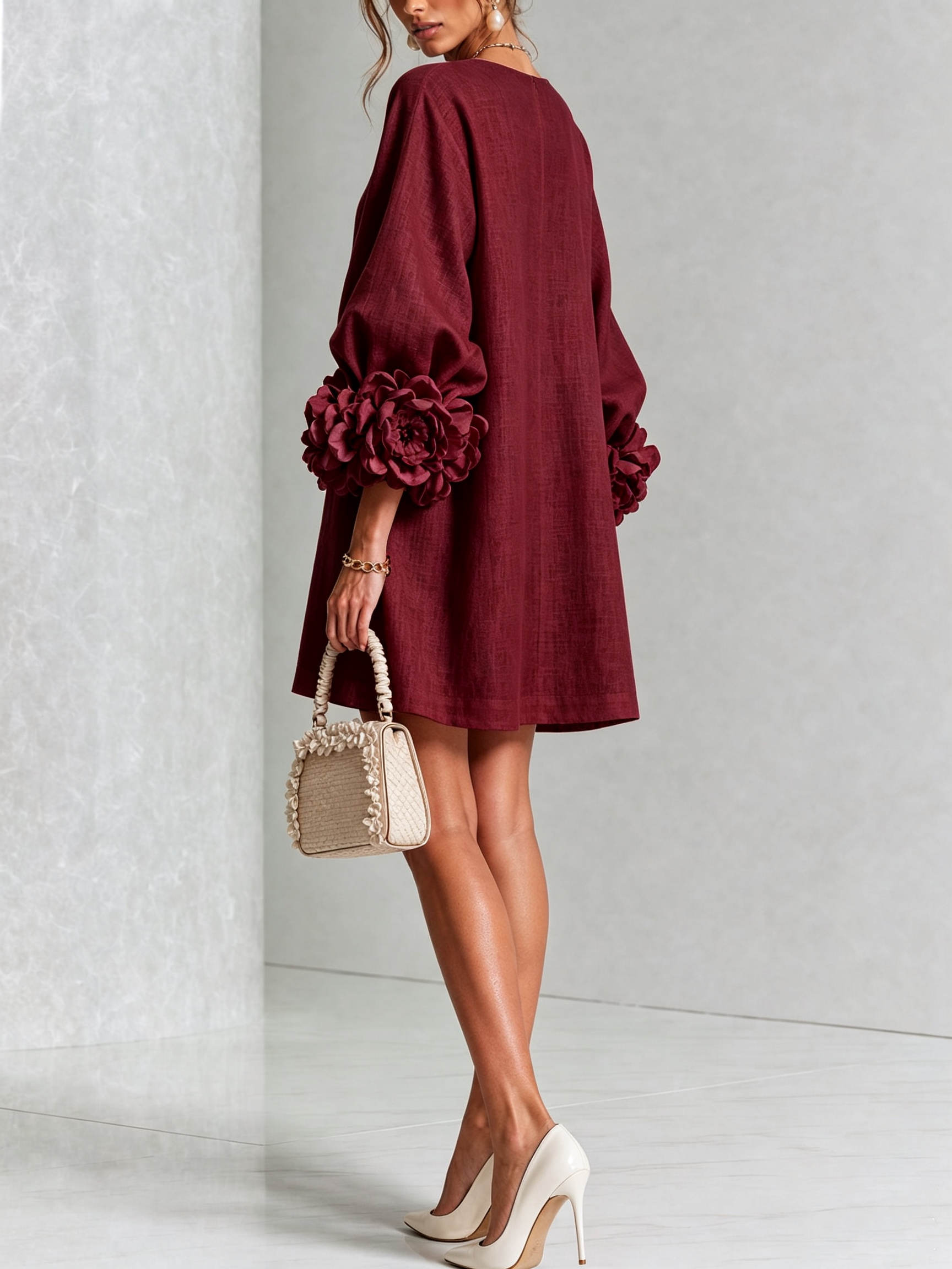 LARA Vestido con botones