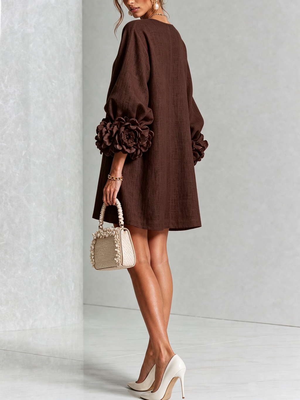 LARA Vestido con botones