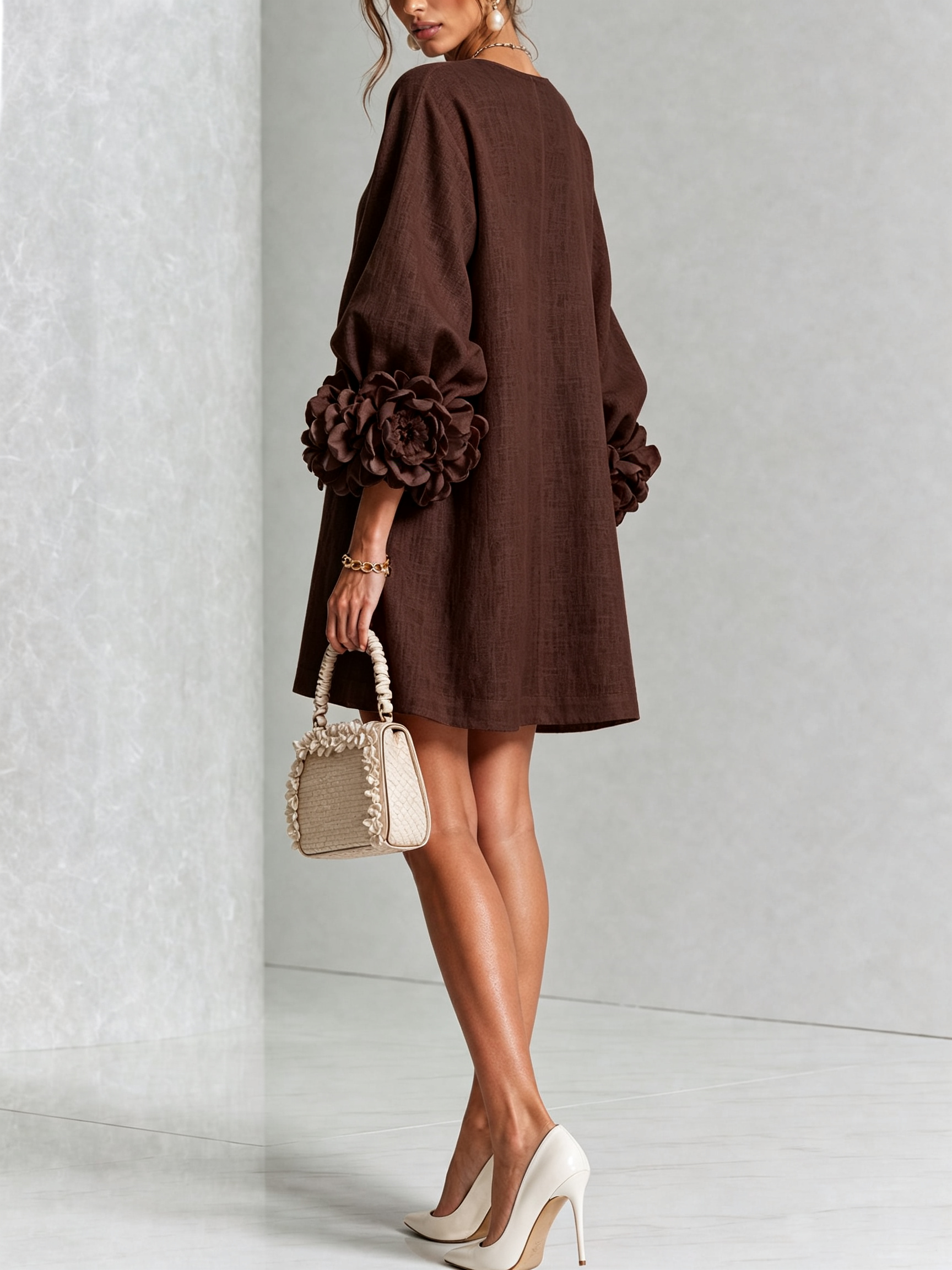 LARA Vestido con botones