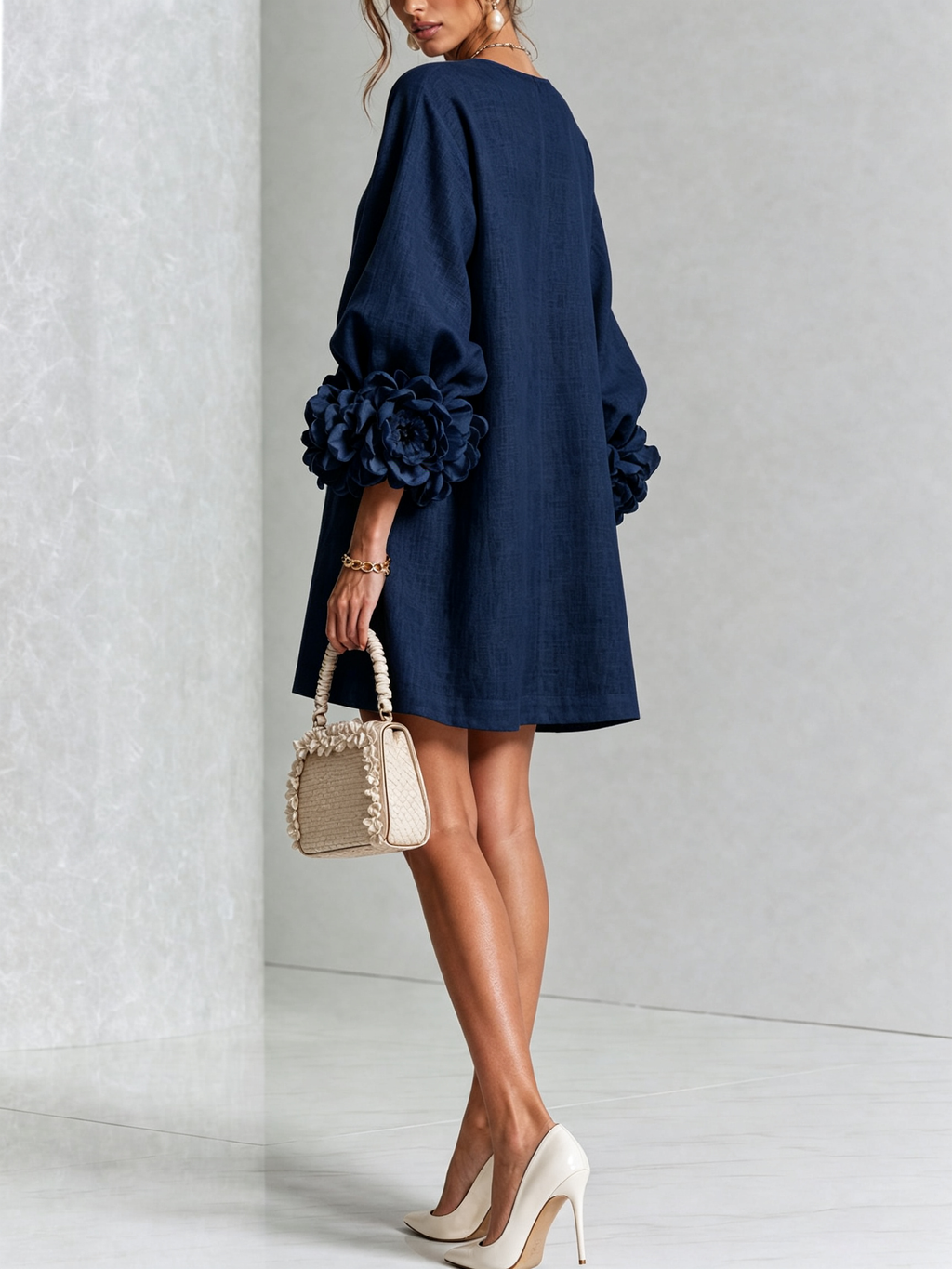 LARA Vestido con botones