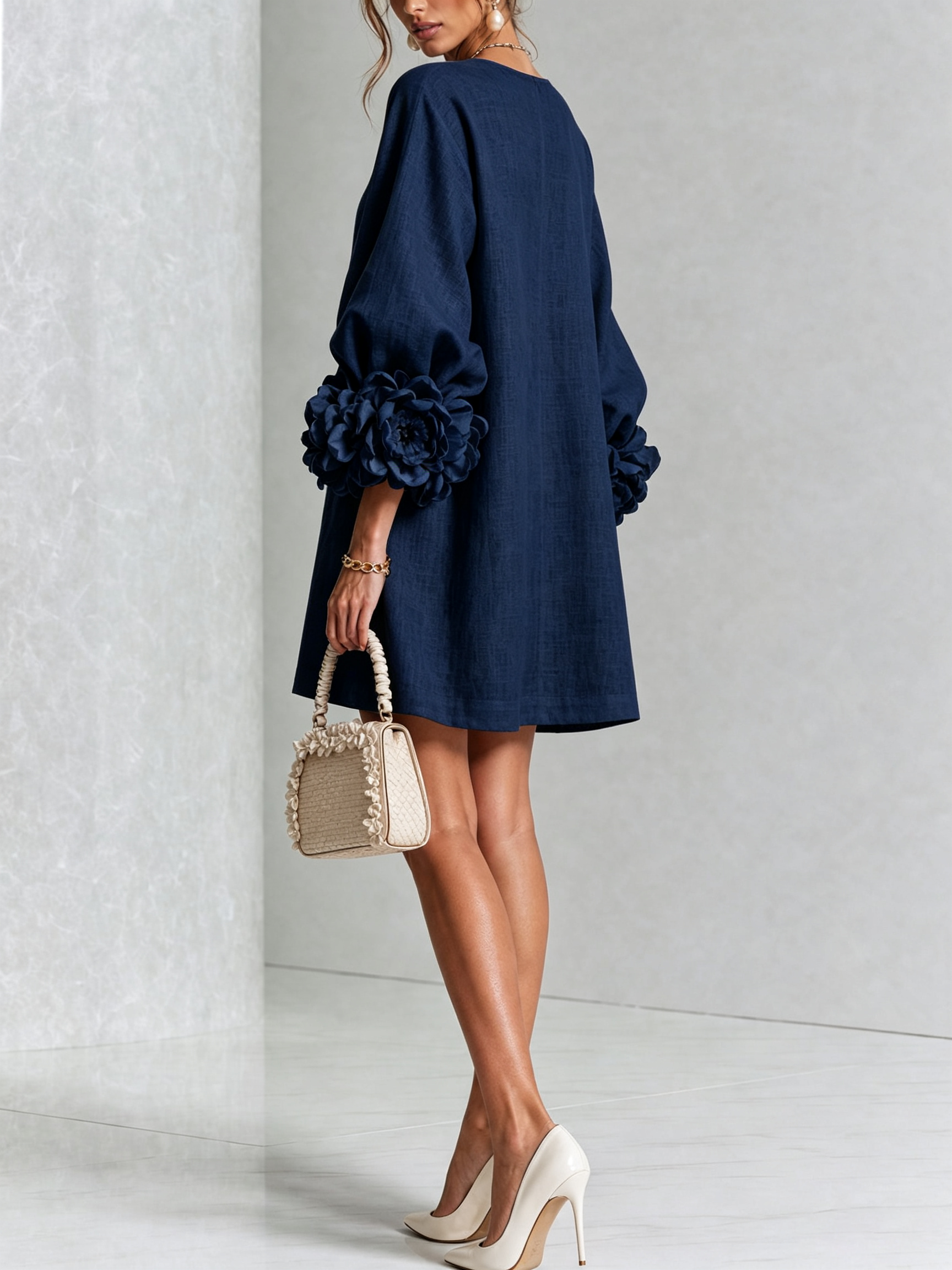 LARA Vestido con botones