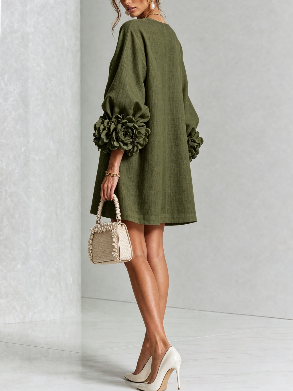 LARA Vestido con botones