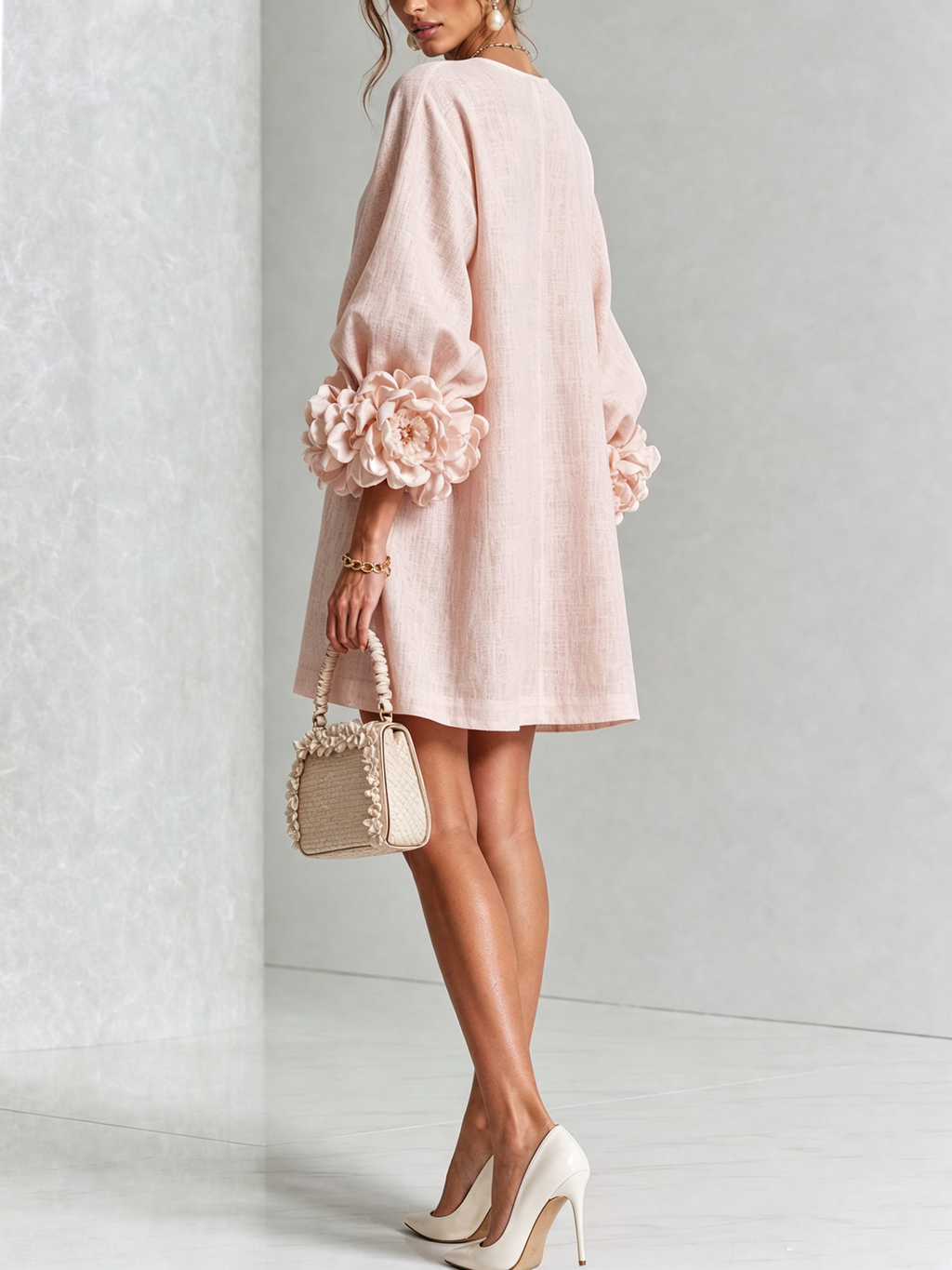 LARA Vestido con botones
