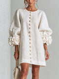 LARA Vestido con botones