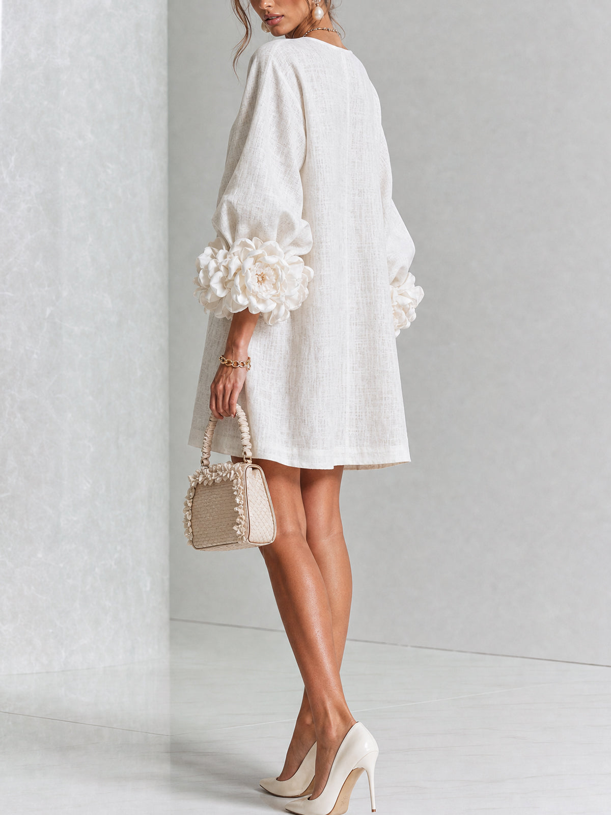 LARA Vestido con botones