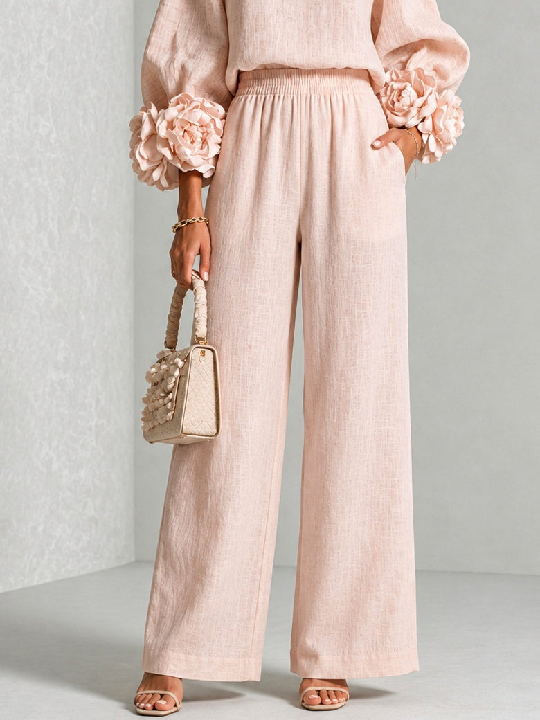 GEMA  Conjunto 2 Piezas Puños Con Flor