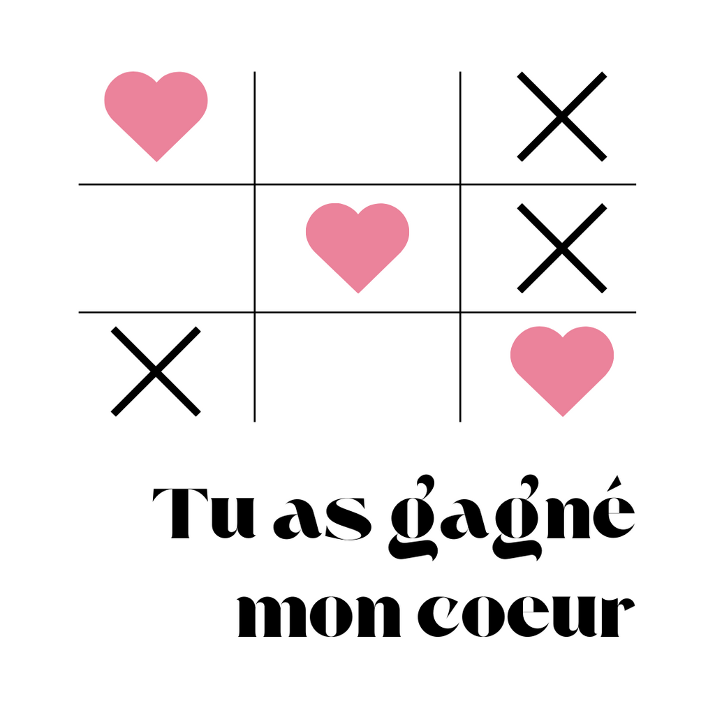 Bague Ajustable - Amour Fusionnel - Tu as gagné mon coeur