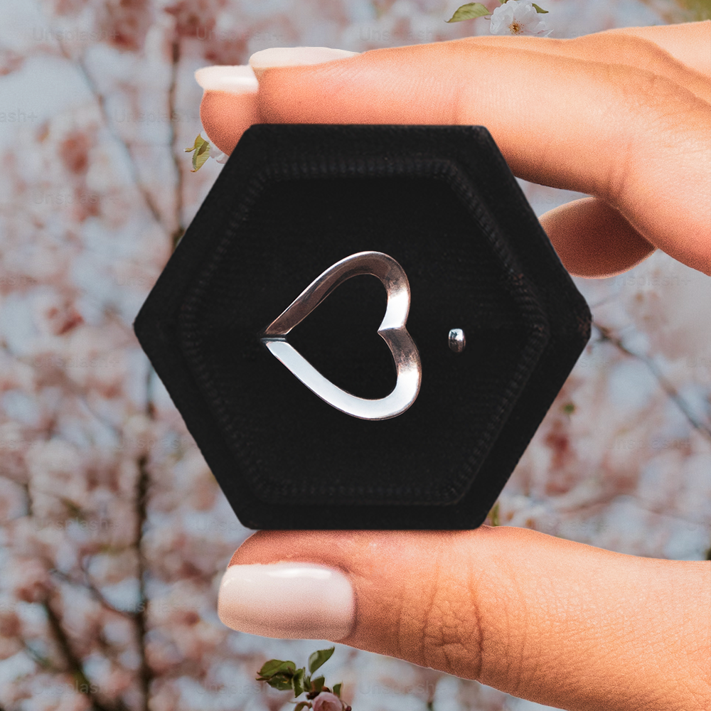 Bague Ajustable - Coeur - Besoin de rien, envie de toi