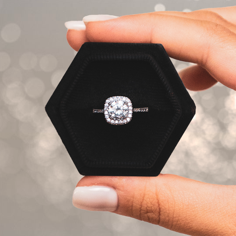 Bague Ajustable - Amour Éternel - Tu as gagné mon coeur