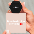 Bague Ajustable - Amour Fusionnel - Besoin de rien, envie de toi