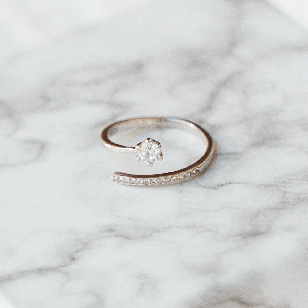 Bague Ajustable - Amour Infini - Viens on s'aime...