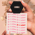 Bague Ajustable - Amour Intemporel - Je t'aime
