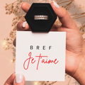 Bague Ajustable - Amour Intemporel - Bref, je t'aime