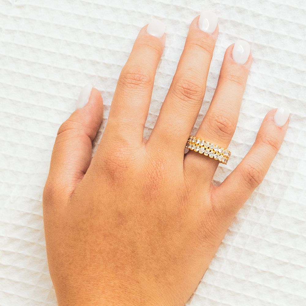 Bague Ajustable - Amour Intemporel - Bref, je t'aime