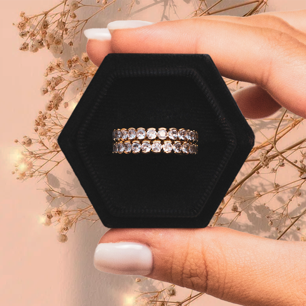 Bague Ajustable - Amour Intemporel - Tu as gagné mon coeur