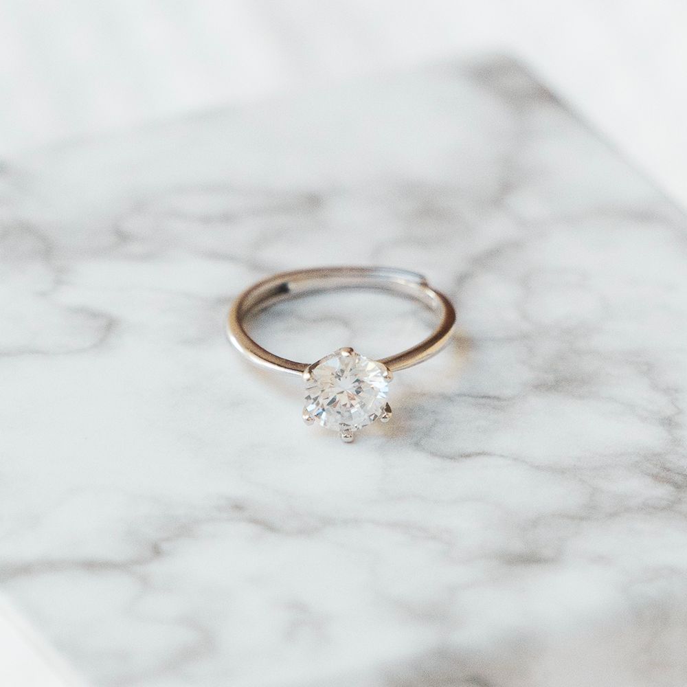 Bague Ajustable - Amour Passionnel - Viens on s'aime...