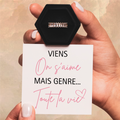 Bague Ajustable - Amour Pur - Viens on s'aime...