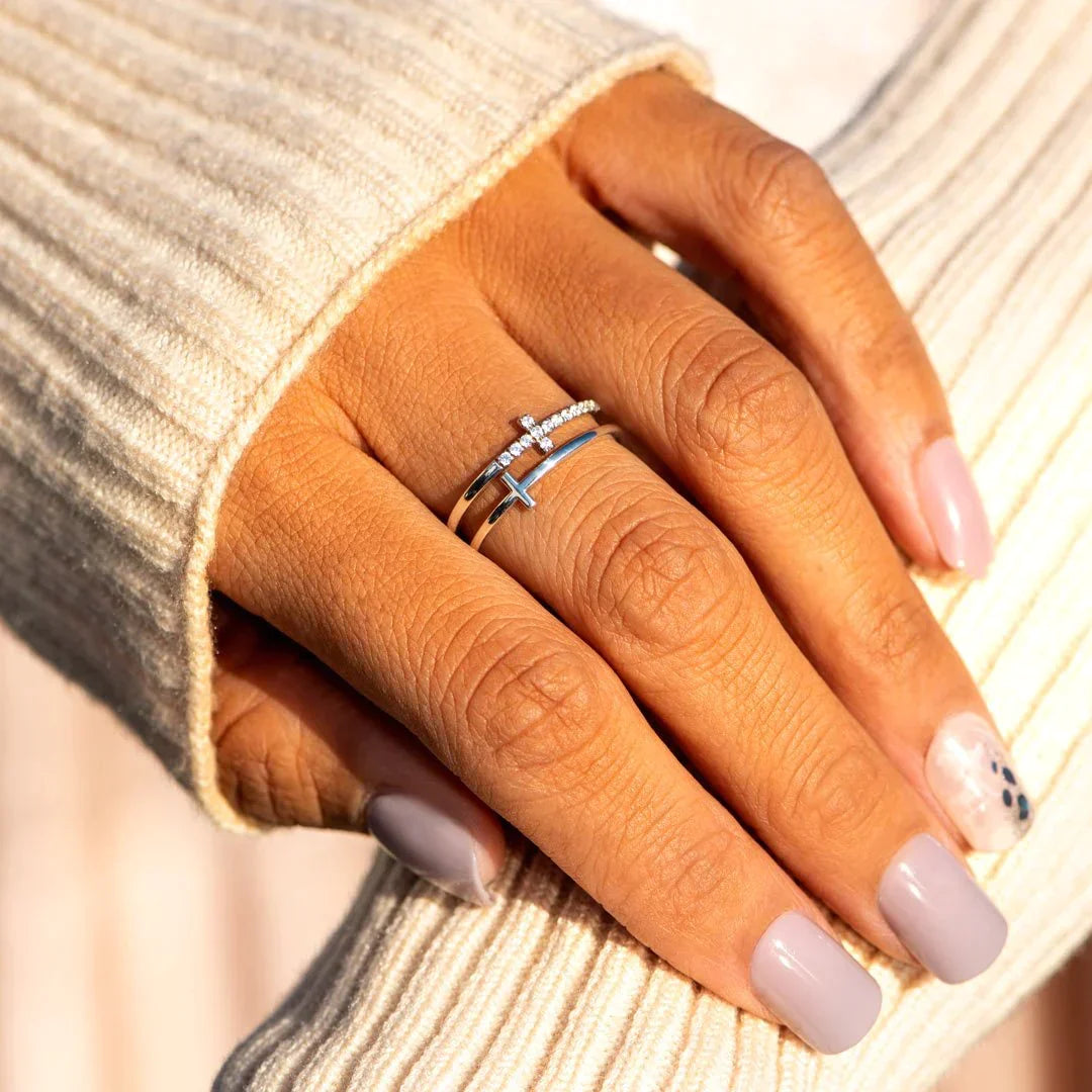 Bague Ajustable - À ma soeur - Crois en toi