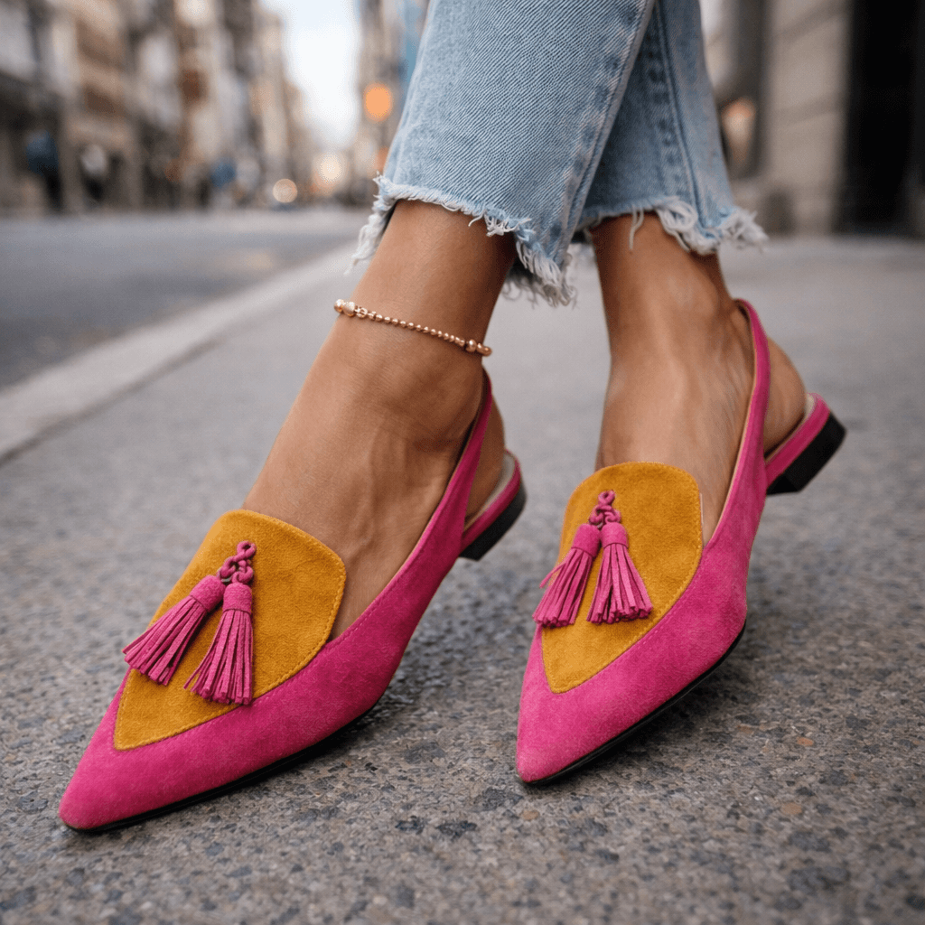 AINHOA Sandálias De Mujer Con Flecos