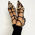 FRANCESCA Tacon Mujer Leopardo Elegante
