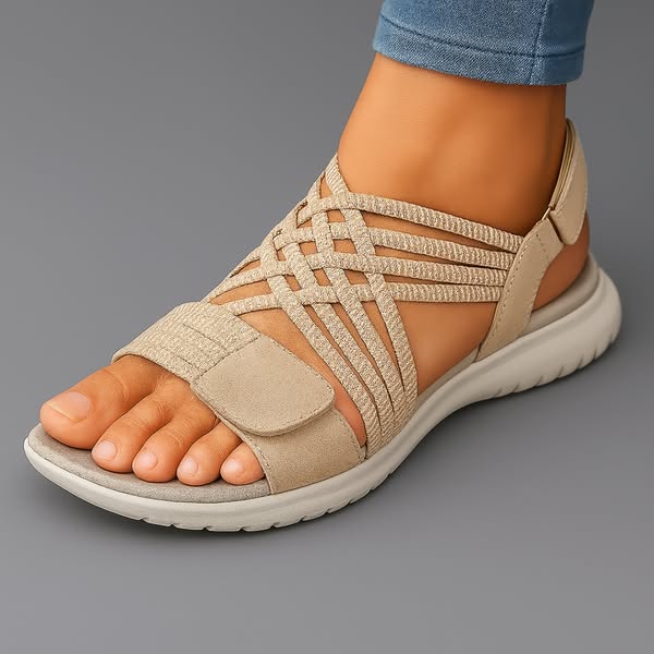 VERONICA Sandalias velcro comfort