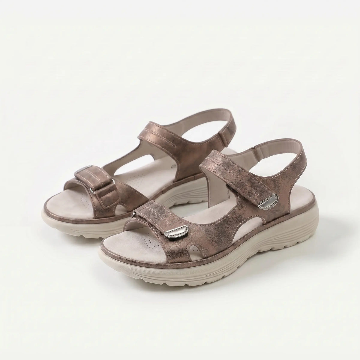 SOL Sandalias velcro antideslizantes