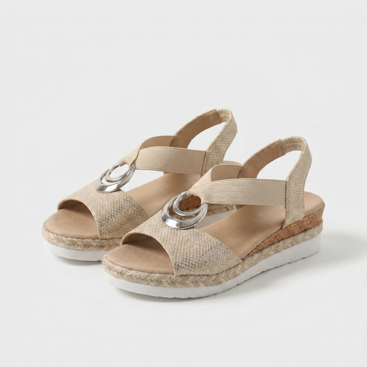 CORAL Sandalias esparto
