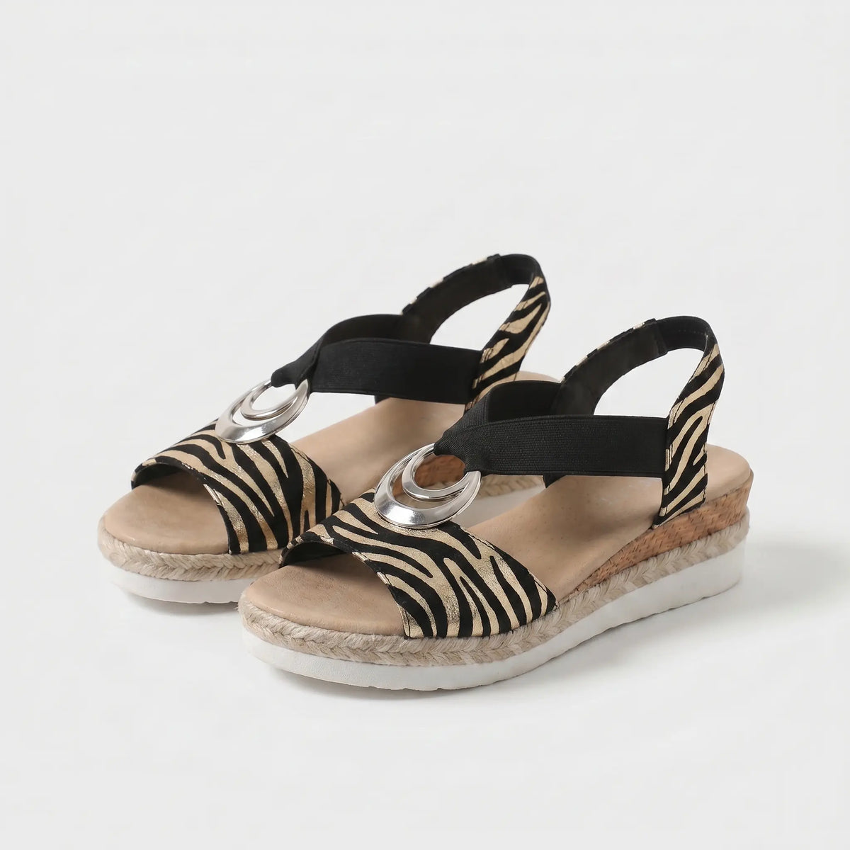 CORAL Sandalias esparto