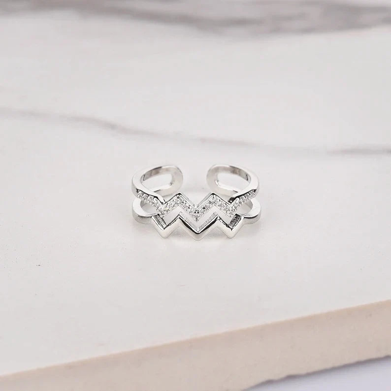 Bague Ajustable - À ma fille - Je serai toujours à tes côtés