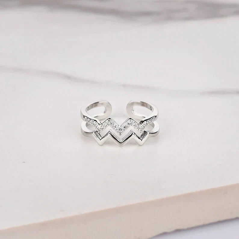 Bague Ajustable - À ma soeur - Je serai toujours à tes côtés