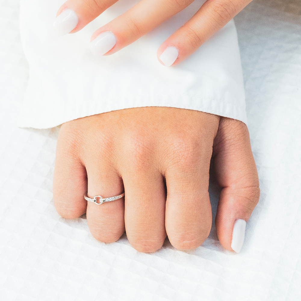 Bague Ajustable - Lien Éternel - Bref, je t'aime