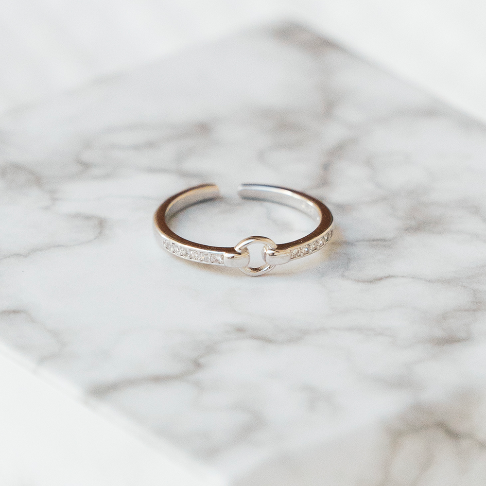 Bague Ajustable - Lien Éternel - Viens on s'aime...