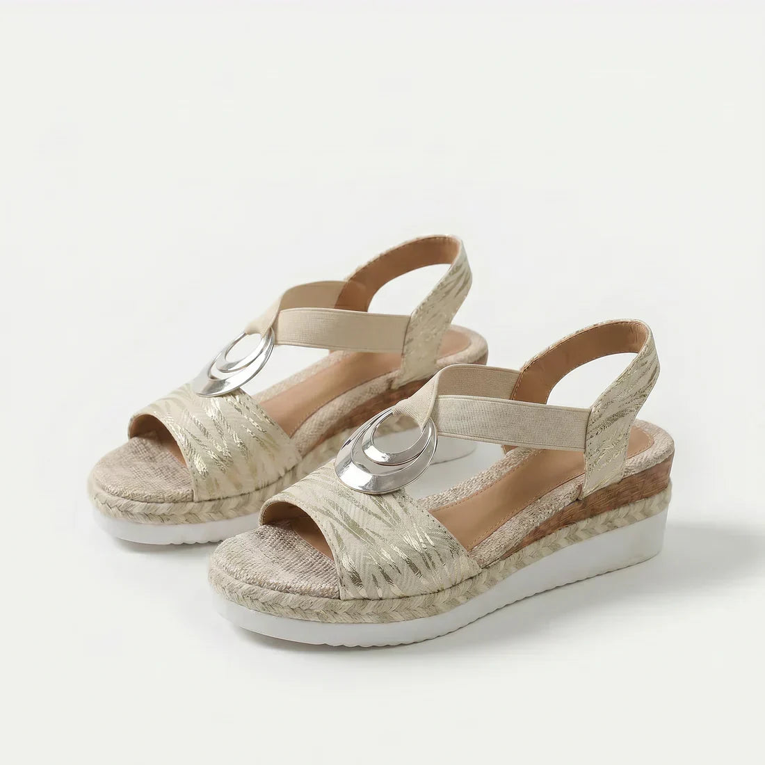 CORAL Sandalias esparto
